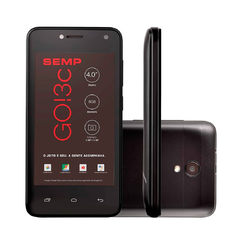 Smartphone Semp GO 3C 4018 Plus - Tela 4", Memória Interna 8GB, Câmera Frontal 5MP