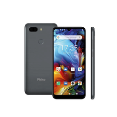 Smartphone Philco Hit Max 128GB PCS02RG - Tela 6.0" HD+ IPS, Memória RAM 4GB, Câmera Traseira Dupla