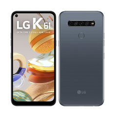 Smartphone LG K61 128GB 4G Octa-Core - 4GB RAM 6,53” Câmera Quádrupla + Selfie 16MP, Dual Chip