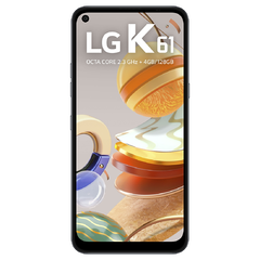 Imagem do Smartphone LG K61 128GB 4G Octa-Core - 4GB RAM 6,53” Câmera Quádrupla + Selfie 16MP, Dual Chip