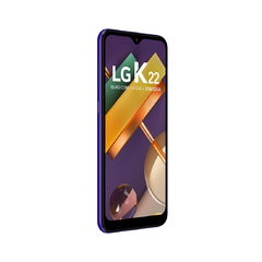 Smartphone LG K22 32GB K200BMW - Tela 6.2” HD+, Câmera Traseira Dupla 13MP+2MP, Android 10