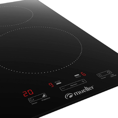 Cooktop de Indução 2 Bocas de Indução MCI162BG1 com Mesa de Vidro - Mueller - loja online