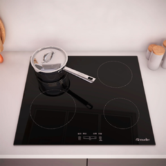 Cooktop MCI014BG1 preto, 4 bocas de indução com turbo - Mueller - comprar online