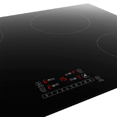 Cooktop MCI024BG1 preto, 4 bocas de indução com turbo total - Mueller - comprar online