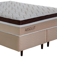 Conjunto Box Absolut Casal 193cm com Molas Ensacadas - Design Colchões - comprar online