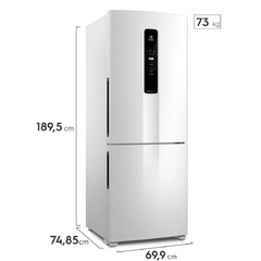 Refrigerador 2 portas IB7 Inverse com AutoSense 490 L - Electrolux - EletromoveisClauro