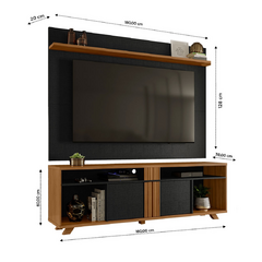 Imagem do Rack/Bancada com Painel NT1360 para Tvs até 70 | Notável