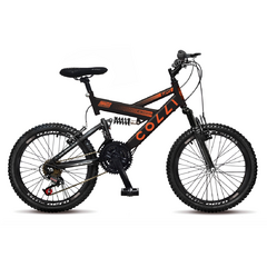 Bicicleta Infantil Aro 20 36R 21 Marchas, Rodas com Aero, Freios V-Brake - Colli - EletromoveisClauro