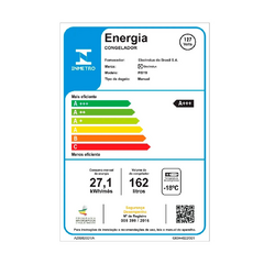 Imagem do Freezer Vertical FEI19 Electrolux Cycle Defrost 162 Litros Inverter