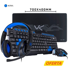 Gamer Enifler Grifo V2 Gamer Gamer Teclado e Mouse Gamer, Mousepad Extended e Headset Blade II - comprar online