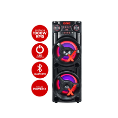 Caixa Amplificada ACA1900 NEW X 1900W, USB, Bluetooth, SD Card, Led - Amvox - comprar online