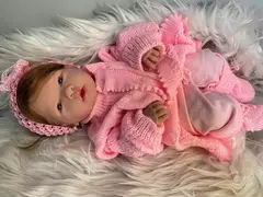 Bebê Reborn Rosa Claro - comprar online