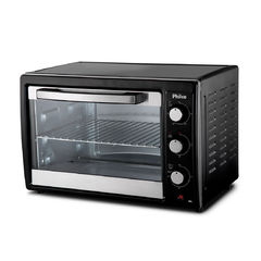 Forno Elétrico Philco 38 Litros PFE42P - Seletor de Resistência, Timer 60min, Acompanha Grelha