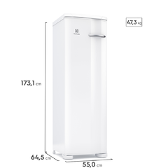 Freezer Vertical FE27 - 234 Litros, Cycle Defrost, Gás Ecológico - Electrolux - loja online