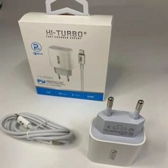 Carregador Iphone 20W Turbo + Cabo Lightning para oi turbo USB-C na internet