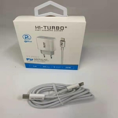 Carregador Iphone 20W Turbo + Cabo Lightning para oi turbo USB-C - loja online