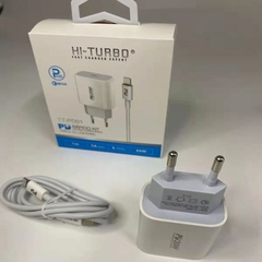 Carregador Iphone 20W Turbo + Cabo Lightning para oi turbo USB-C - EletromoveisClauro