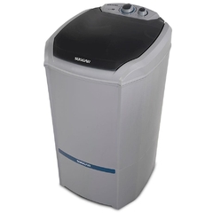 Lavadora Semiautomática 18kg Prata Suggar - 06 Programas de lavagem, com timer, 03 níveis de água - comprar online