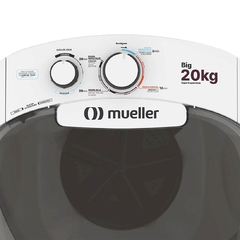 Lavadora Semiautomática Big 20kg - Potência de 380W, Filtro para Fiapos - Mueller - comprar online