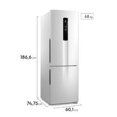 Refrigerador Frost free DF44S Platinum, 400 Litros - Electrolux