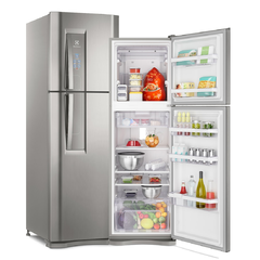 Refrigerador Frost free DF44S Platinum, 402 Litros - Electrolux