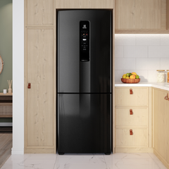 Refrigerador IB54 2P Black - 490 Litros, FastAdapt, Tecnologia Inverter, AutoSense - Electrolux