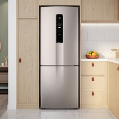 Refrigerador IB54S 2P Inox - 490 Litros, FastAdapt, Tecnologia Inverter, AutoSense - Electrolux