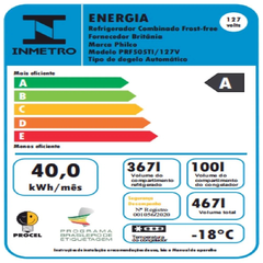 Refrigerador PRF505TI Inox, 467 Litros, Eco Inverter, Frost Free - Philco - loja online