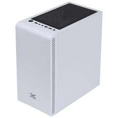 CABINET GAMER VX GAMING VAUX COM JANELA EM VIDRO BRANCO TEMPERADO - comprar online