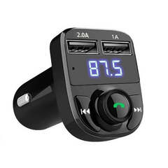 Carregador de carro Bluetooth transmissor FM rádio MP3 - comprar online