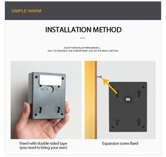 Lâmpadas de decoração de jardim à prova d'água LED solar inteligente para varanda pátio luz de parede de rua para jardim lâmpada solar ao ar livre - loja online