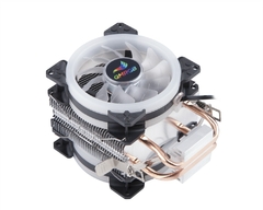 GMRGB CPU Cooler 3 Pinos RGB PC Silencioso Intel LGA 775 1200 1150 1151 1155 AM AM2 AM3 AM4 CPU Ventilador de Refrigeração