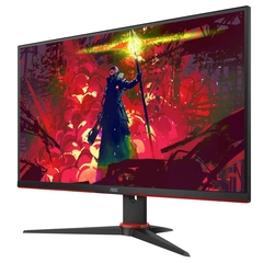 Monitor gamer bivolt 24P AOC velocidade Full HD 75Hz IPS 1MS - comprar online