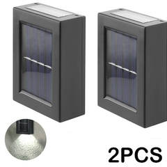 Lâmpadas de decoração de jardim à prova d'água LED solar inteligente para varanda pátio luz de parede de rua para jardim lâmpada solar ao ar livre na internet