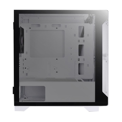 Gabinete Mid Tower Thermaltake S100 TG Snow com Cooler na internet