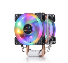 GMRGB CPU Cooler 3 Pinos RGB PC Silencioso Intel LGA 775 1200 1150 1151 1155 AM AM2 AM3 AM4 CPU Ventilador de Refrigeração