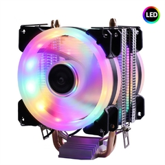 GMRGB CPU Cooler 3 Pinos RGB PC Silencioso Intel LGA 775 1200 1150 1151 1155 AM AM2 AM3 AM4 CPU Ventilador de Refrigeração na internet