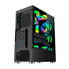 Gabinete Gamer Mid Tower ATX Hayom com 3 Ventiladores ARGB - GB1706 - comprar online