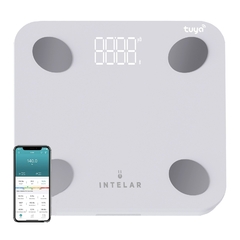 Balança de gordura corporal Bluetooth BMI Balança Eletrônica Inteligente LCD Balança de Peso Digital Balança Corporal - comprar online