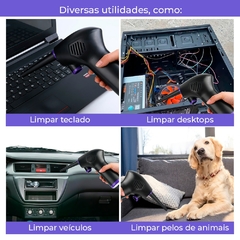 Dispositivo sem fio Espanador air, portátil, recarregável, de grande capacidade, para PC, notebook, limpeza de carro, teclado na internet
