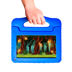Tablet Multilaser 7" Kid Pad Wi-Fi 32GB NB392 Azul, Bluetooth, RAM 2GB, Câmera Frontal 2MP - loja online