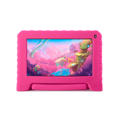 Tablet Multilaser 7" Kid Pad Wi-Fi 32GB NB393 Rosa, Bluetooth, RAM 2GB, Câmera Frontal 2MP - comprar online