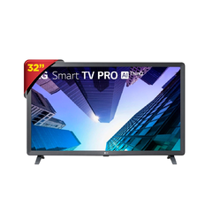 Tv Led 32' Smart LG 32LQ621C - Resolução HD, Modo Hotel, Wi-Fi, Tecnologia ThinQ AI WebOS