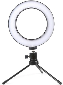 Anel de luz de mesa de iluminação de tripé de 6 polegadas e 16 cm/entrega rápida/compra segura