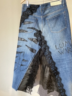 Falda Jeans Rayo Azul MSKRA #03 - comprar online