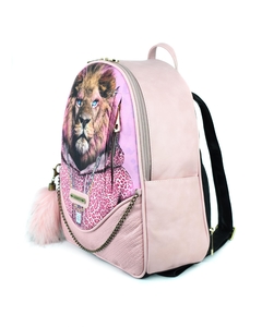 BACKPACK VALENCIA Street Lion Pink - buy online