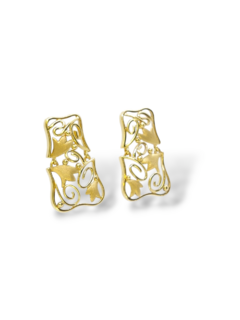 Brinco em ouro 18k, design exclusivo Gaudí - comprar online
