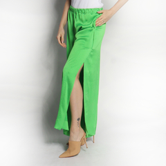 Pantalona Fenda | Cetim Gama | Verde ou Laranja - comprar online