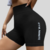 Short Fitness Poliamida Cintura Alta Preto