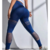 Calça Legging Fitness Poliamida Azul - comprar online